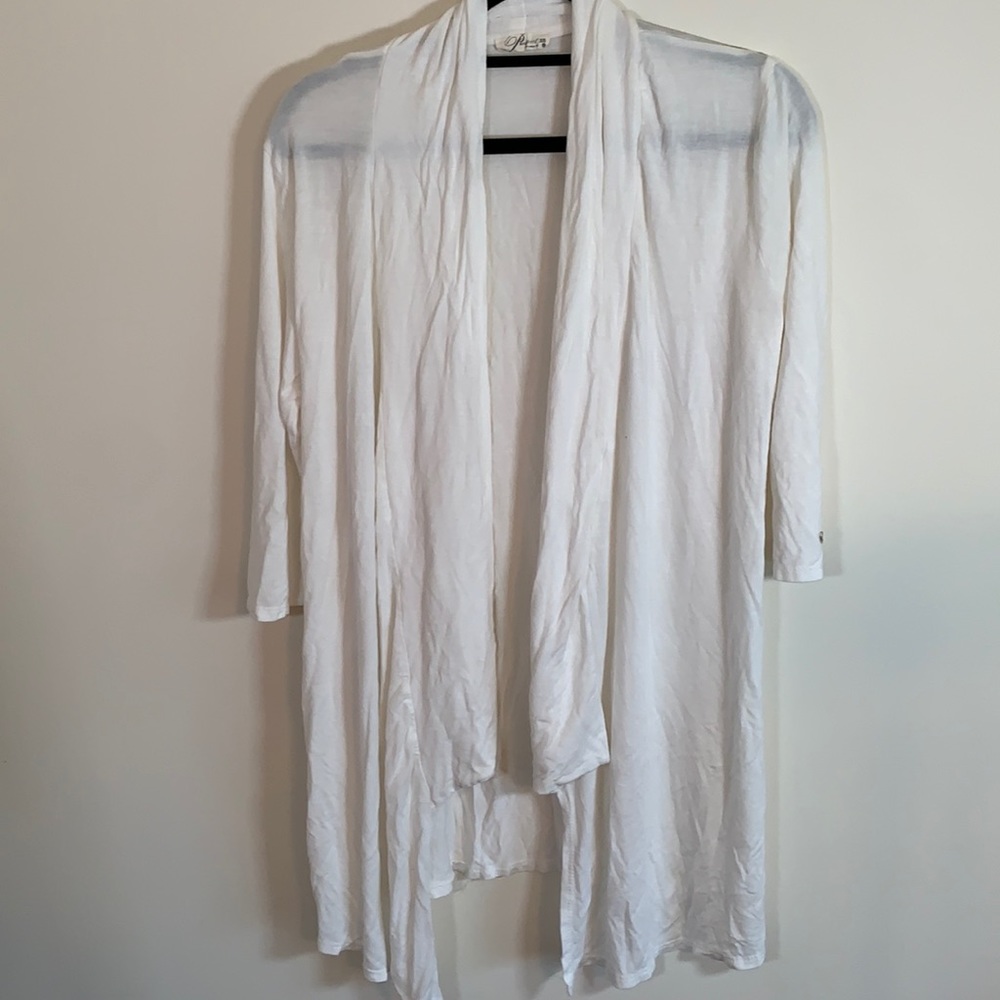 Open Jersey Cardigan